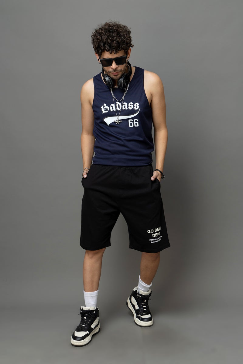Go Devil Black Shorts For Men - Image 4